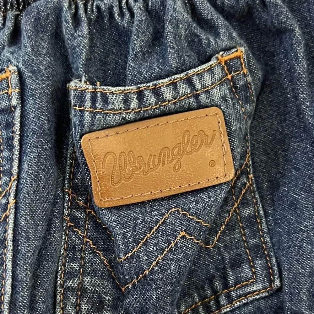 Wrangler denim diaper